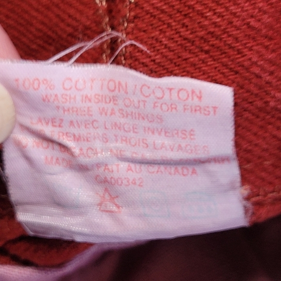 Vintage Levi's red 501 button fly jeans​ - Picture 11 of 12